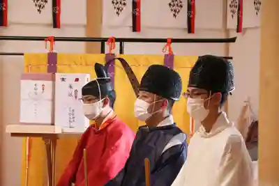 阿久津「田村神社」(郡山市阿久津町)旧社名:伊豆箱根三嶋三社のお祭り