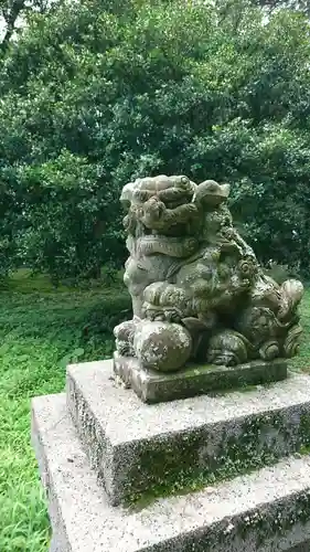 亘理神社の狛犬