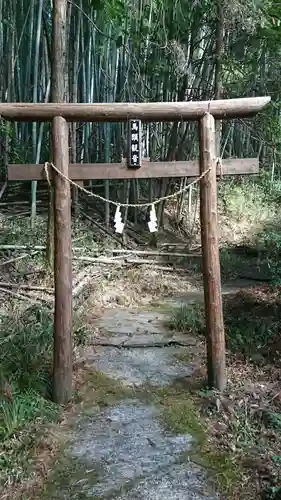 諏訪神社の鳥居