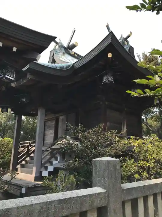 新庄八幡宮の本殿・本堂
