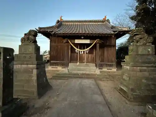 鷺栖神社の本殿