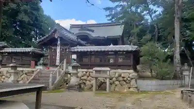 蜊江神社の本殿・本堂