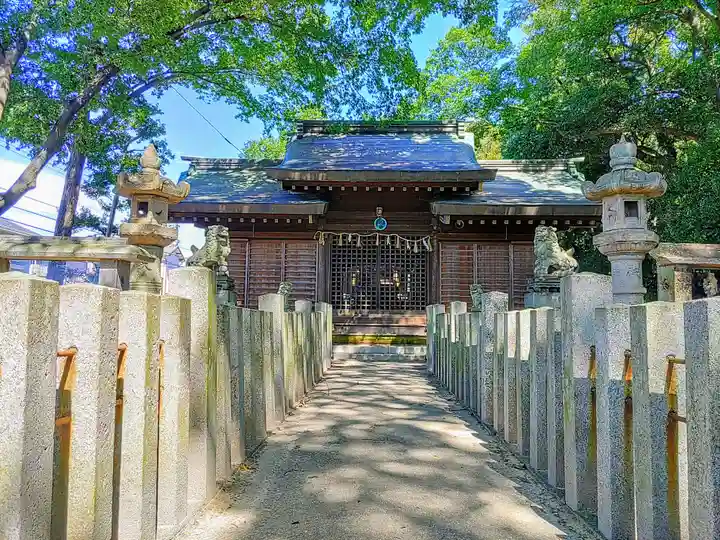 伊福部神社の本殿・本堂