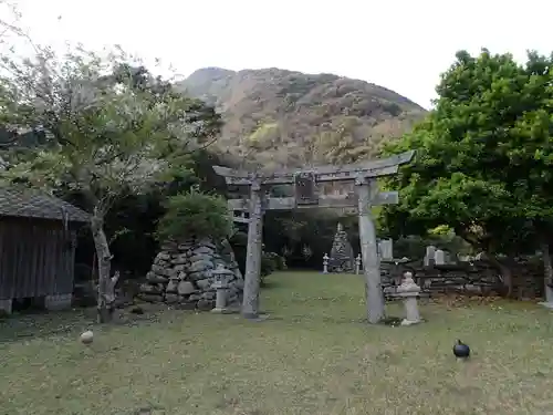 天神多久頭魂神社の鳥居