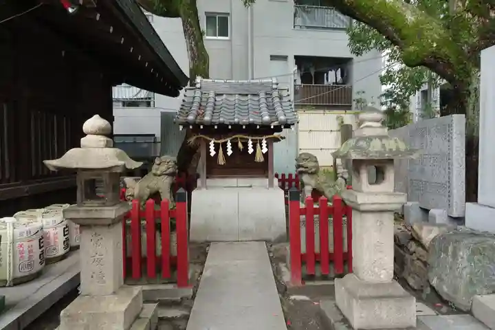 足の神様 服部天神宮の末社・摂社