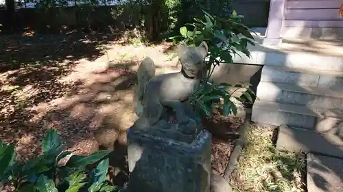 八雲氷川神社の狛犬