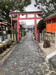 崇道天皇社の鳥居