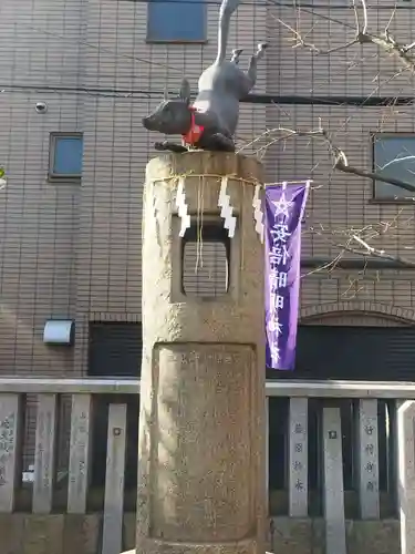 安倍晴明神社の像