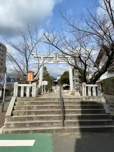 打出天神社の鳥居