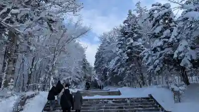 上川神社の初詣