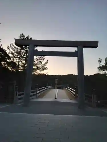 伊勢神宮内宮（皇大神宮）の鳥居