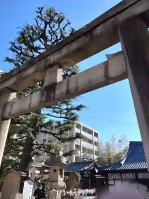 元祇園梛神社・隼神社の鳥居