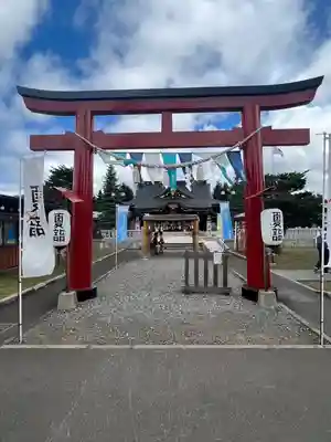 美瑛神社の鳥居