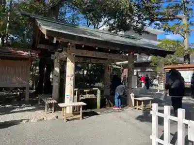 猿田彦神社の手水舎