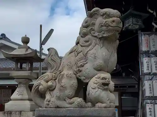片山八幡神社の狛犬