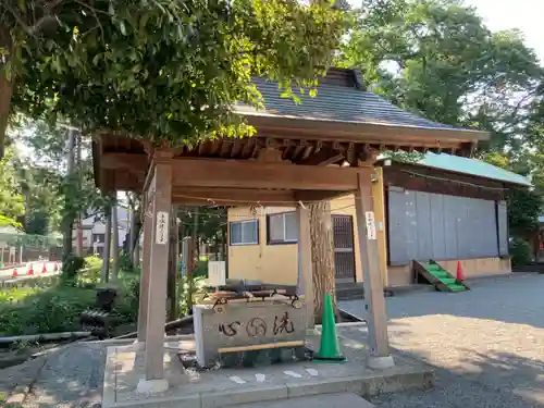 深見神社の手水舎