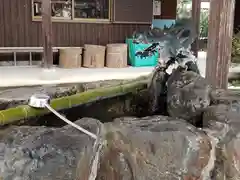 唐﨑神社の手水