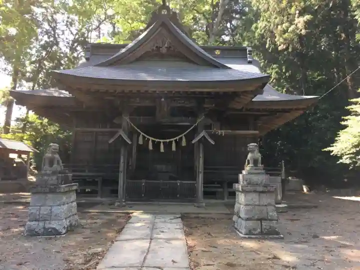 有賀神社の本殿・本堂