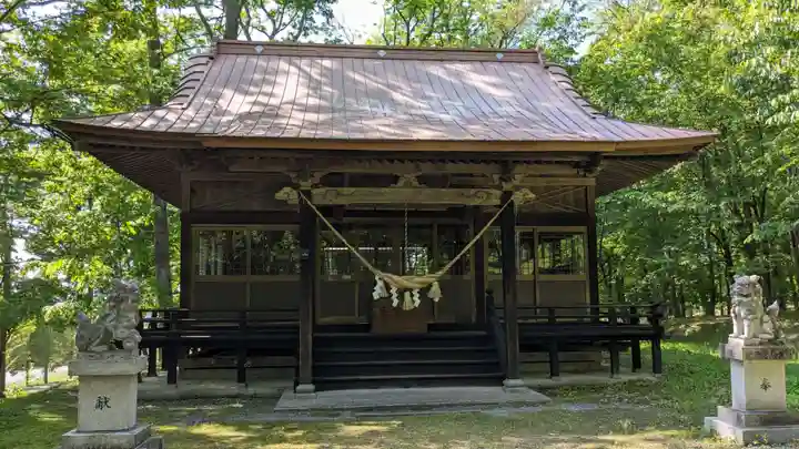 富山神社の本殿・本堂