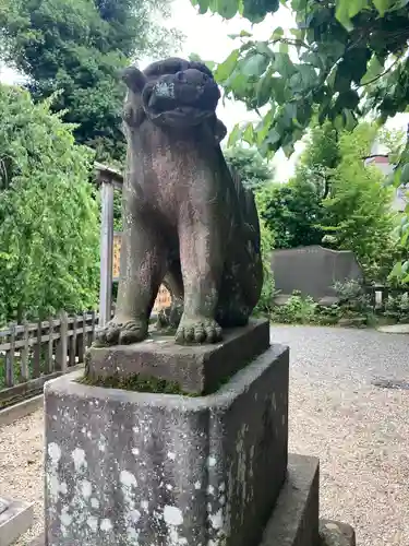 布多天神社の狛犬