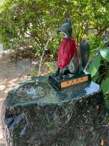 田村神社の手水