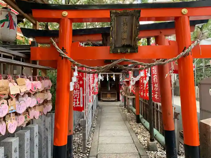 露天神社(お初天神)の鳥居
