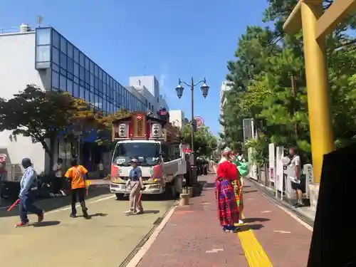 よさこい稲荷神社の周辺