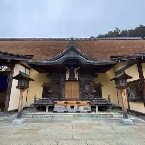 古峯神社の本殿