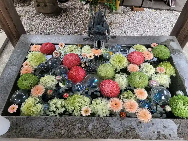 蛇窪神社の手水舎