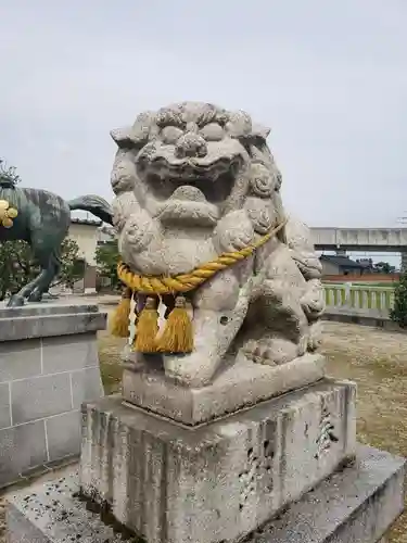 土合神社の狛犬