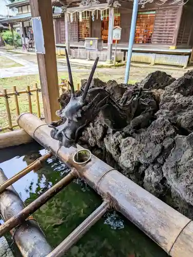 畑子安神社の手水舎