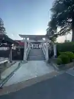 武蔵第六天神社の鳥居