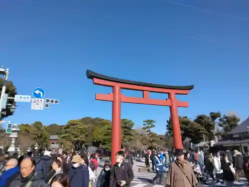 鶴岡八幡宮の鳥居