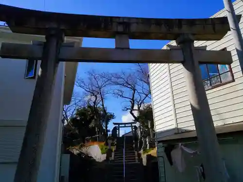 八幡社（大古根八幡社）の鳥居