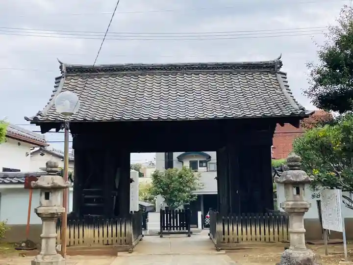長久寺の山門・神門