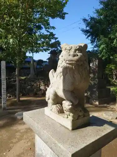 葛飾八幡宮の狛犬