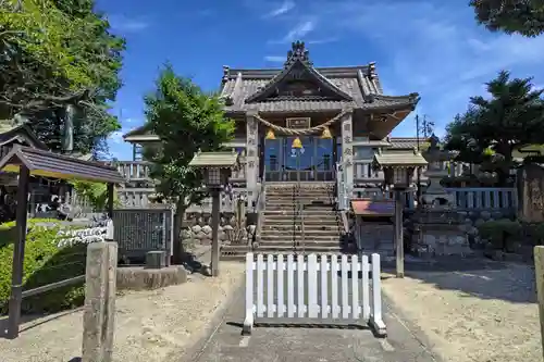 村國真墨田神社の本殿