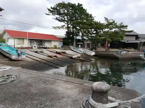 出羽神社の景色