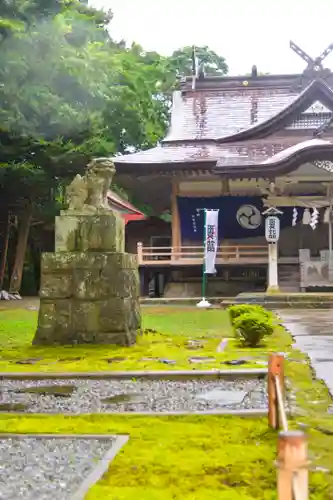 尻岸内八幡神社の景色