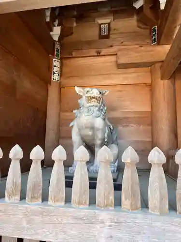 伊佐須美神社の狛犬