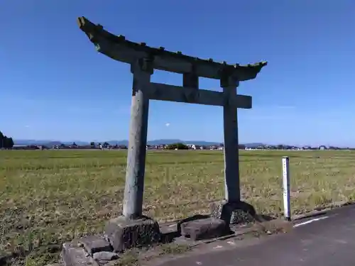 大森神社の鳥居