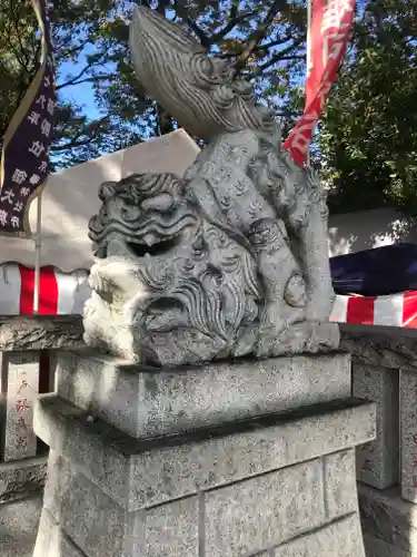 大鳥神社の狛犬