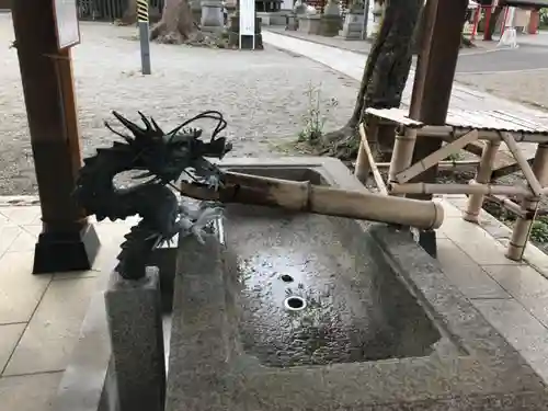 町田天満宮の手水舎