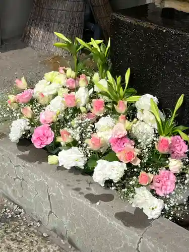 上尾御嶽神社の手水舎