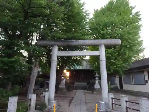 本塩豊受神社の鳥居