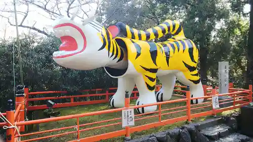 朝護孫子寺の狛犬