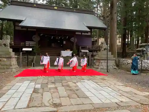 山家神社の神楽