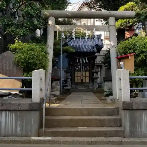 石井神社の鳥居