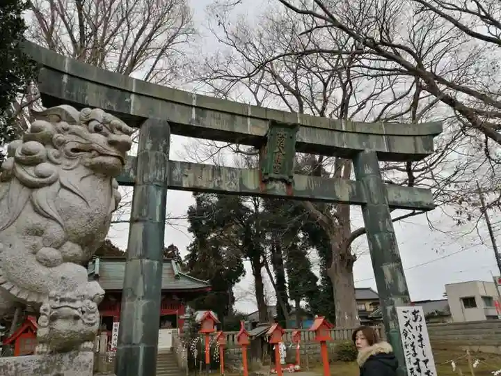 長沼八幡宮の鳥居