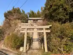 権現神社の鳥居